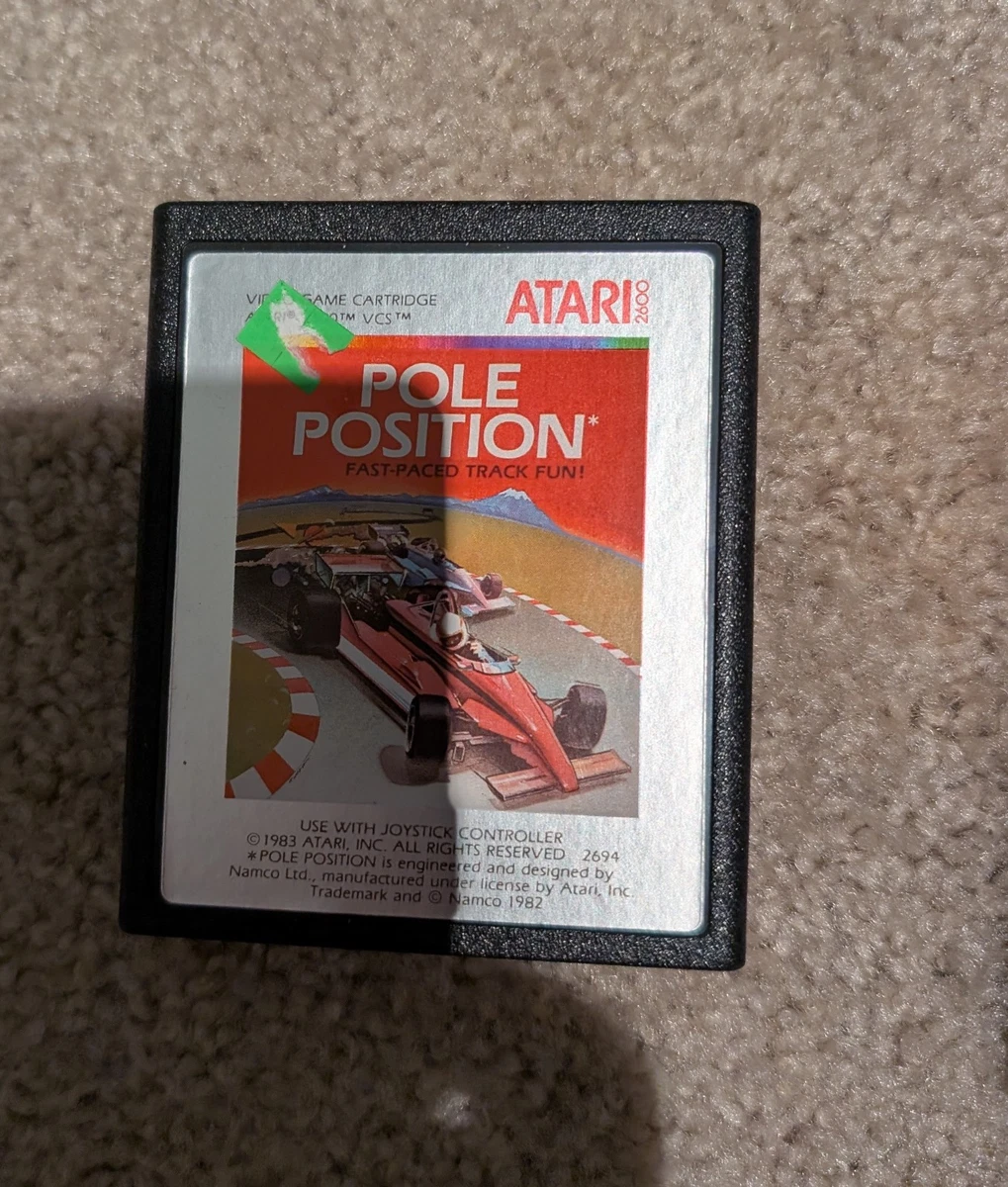 Atari 2600 Video Games Racing Pole Position for sale | eBay