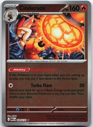 Cinderace 028/132 Mega Evolution Reverse Holo