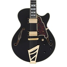 D'Angelico Excel SS Solid Black 512086