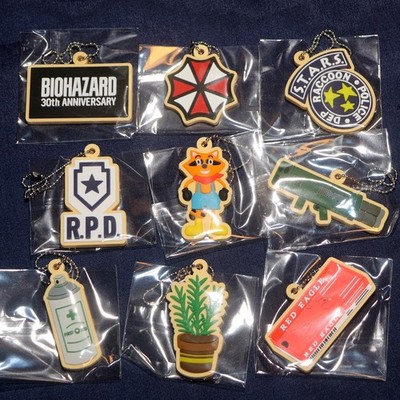 バイオハザード　resident evil マスコット　30th レオン　エイダ CAPCOM Biohazard Resident Evil Mascot Keychain 30th Anniversary