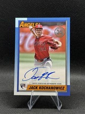 2025 Topps Series 2 Jack Kochanowicz Rookie Card Auto Blue 1990 Anniversary