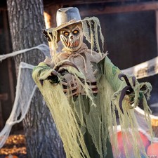 Animatronic 6 Ft. Inferno Scarecrow Halloween Decoration Prop BRAND NEW