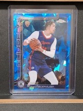2025-26 Topps Chrome Sapphire YANIC KONAN-NIEDERHÄUSER Rookie Blue RC Clippers