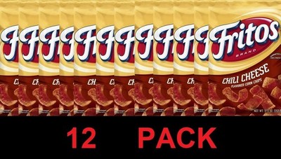 FRITOS Chili Cheese Corn Chips 9.25 oz Bag - 12 PACK