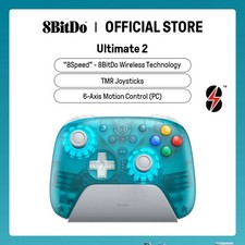 8BitDo Ultimate 2 Wireless Gaming Controller for PC & Android with TMR Joysticks