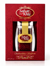 Sahar khiz Premium Saffron Threads 4g Grade A Pure Saffron Sealed