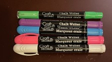 Five Craft Decorate Chalk, Writer, Pens