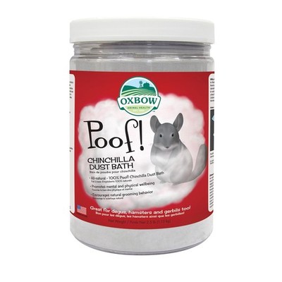 Oxbow POOF! Natural Dust Bath for Small Pets   100% 2.5 Pound (Pack of 1) 