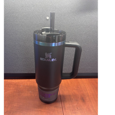 Stanley Flowstate Quencher H2.0 30 oz Black Chroma Insulated Tumbler w/ Handle