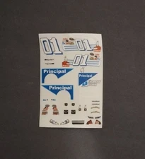 2008 Custom Regan Smith #01 Principal 1/64 Peel & Stick Decals