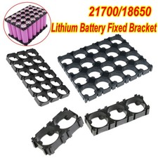 Soporte ignífugo ABS para accesorio de espaciado de celda de batería 18650 21700