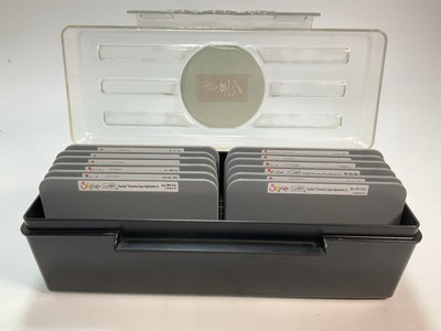 SIZZIX STAMPIN UP Timeless Type Alphabet Junior Sizzlits Complete Set & Case