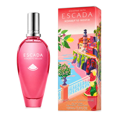 Escada Sorbetto Rosso Escaping with Escada EDT 100ml