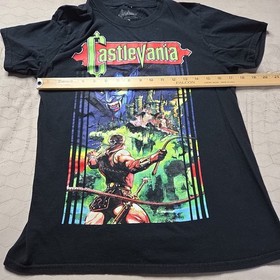 Castlevania NES Box Art Men's S Small Short Sleeve Konami Official 