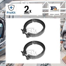 2x ORIGINAL® Fa1 Rohrverbinder, Abgasanlage für VW PHAETON Audi R8 R8 Spyder