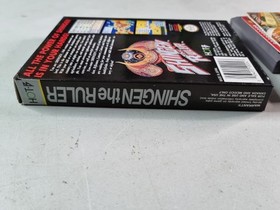 Shingen The Ruler (Nintendo NES) Complete in Box w/ Map CIB 