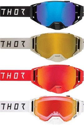 Thor Ascend Synth Mirrored Goggle - Motocross Dirt Bike Offroad ATV