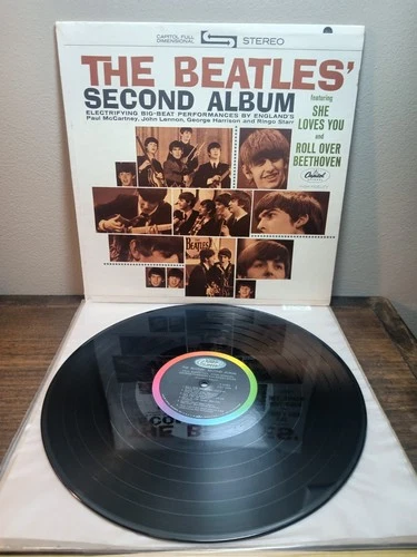 The Beatles First LP T-2080 Mono Vinyl / Stereo Cover VG+ Capitol Inner Sleeve