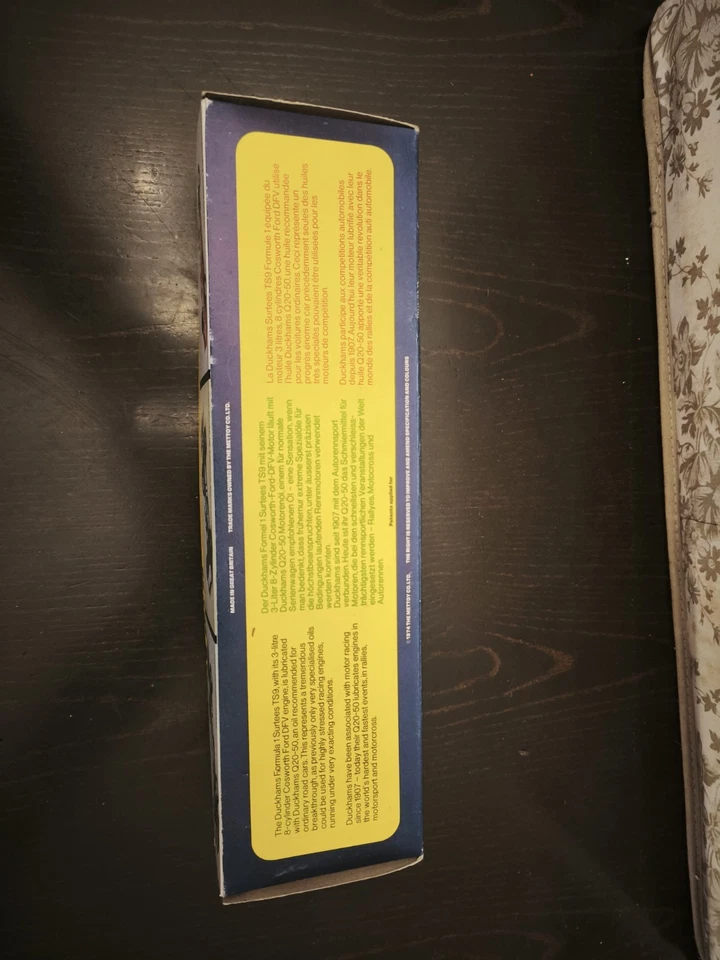 CORGI GS 29 Duckhams Formula 1 Surtees Racing Set Gify Set 29 Trasporto Auto F1 - Immagine 4 di 4