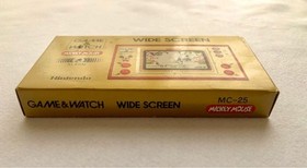 Nintendo Game & Watch Mickey Mouse MC-25 Wide Screen with Box Japan