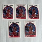 1989-90 Hoops Michael Jordan #200 5 Card Lot