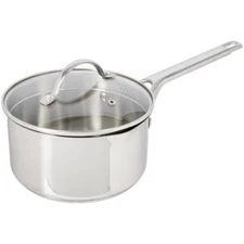 GoodCook 2.5qt Sauce Pan with Lid Stainless Steel Cookware