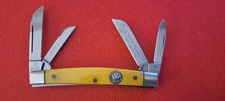 HEN & ROOSTER SOLINGEN, GERMANY BERTRAM CUTLERY Yellow 4 blade Congress