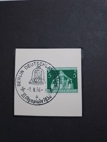 Germany Reich Rare 1936 Berlin Olympics Stamp