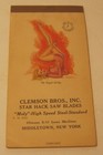 1949 CLEMSON BROS Middletown NY February PIN-UP Pocket Calendar Missing 1 Page!! — photo 1