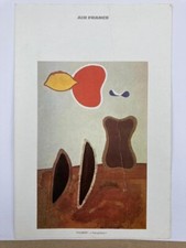 MENU AIR FRANCE PARIS-NEW YORK BOEING JET INTERCONTINENTAL