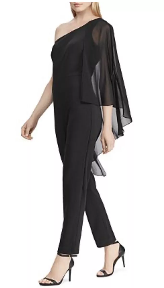 Buy ELLIATT Amari Off The Shoulder Wide Leg Satin Jumpsuit - Black At 60%  Off | Editorialist