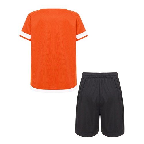 Unisex Kids Outfit Team Tracksuits Shorts Set T-shirt Suit Competition Custom - Picture 33 of 57
