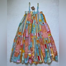 NWT Abel The Label ATL Anthropologie Boho Maxi Dress Size XS