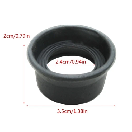 Soft Rubber Microscope Eyepiece Eye Cover 28-37mm Eyes Guard Cups for Binoculars - Picture 15 of 18