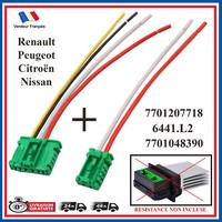 Reparatur Strahl Stecker Elektrisch Widerstand BelüFtung FüR Renault Scenic