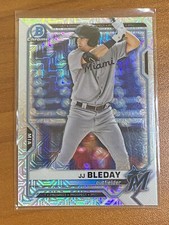 ⚾ 2021 Bowman Chrome Baseball Mojo Base Card #BCP-93 J.J. BLEDAY ⚾