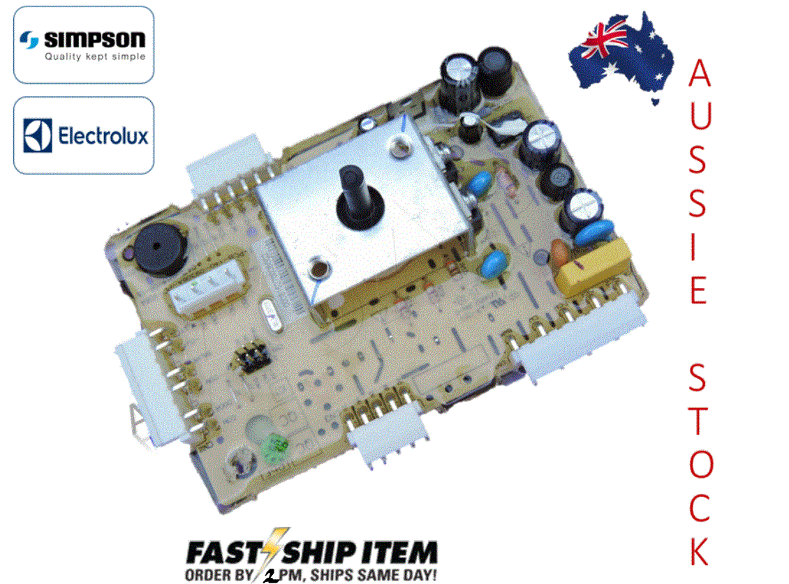 0133200118 SWT554 - ELECTROLUX / SIMPSON W/MACHINE power CONTROL BOARD - Picture 5 of 5