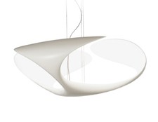 KDLN KUNDALINI lampada a sospensione CLOVER a LED in poliuretano bianco