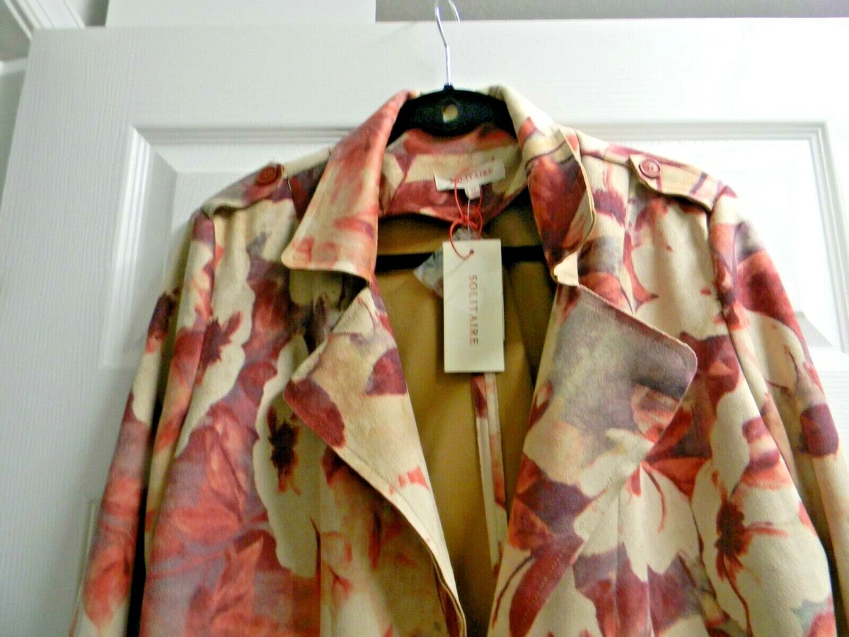 Solitaire clearance suede coat