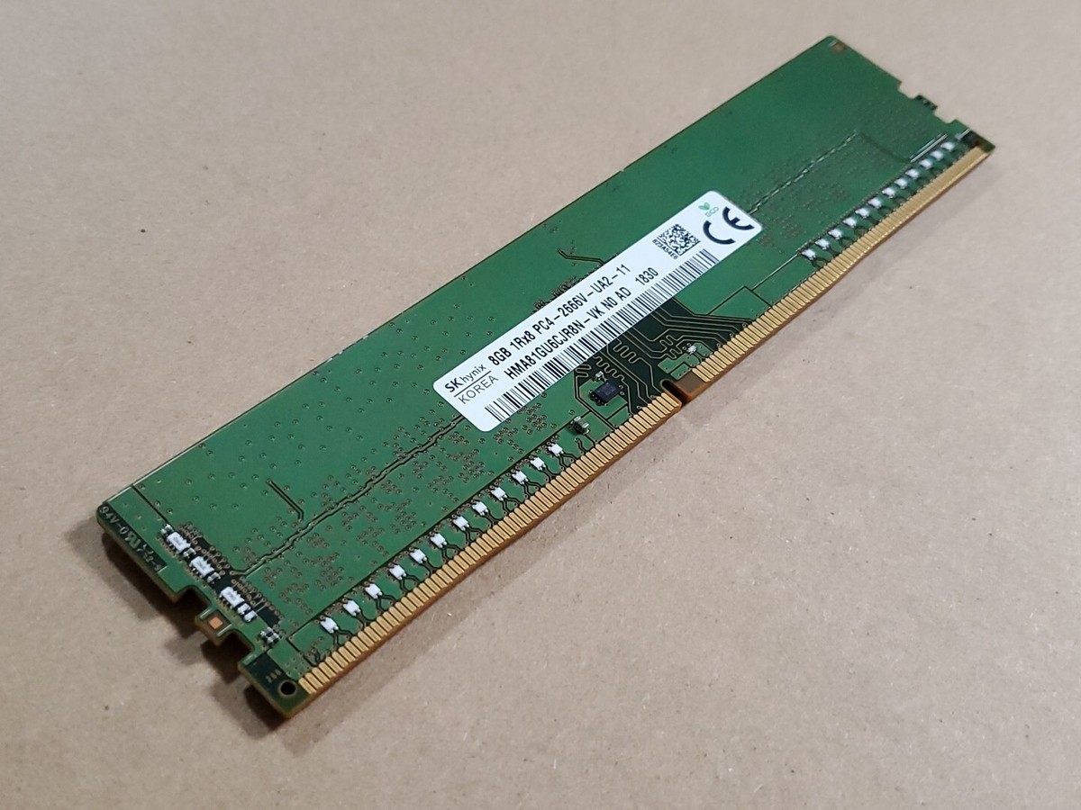 Hynix 8GB DDR4 2666 PC4-21300 HMA81GU6CJR8N-VK Desktop Memory RAM