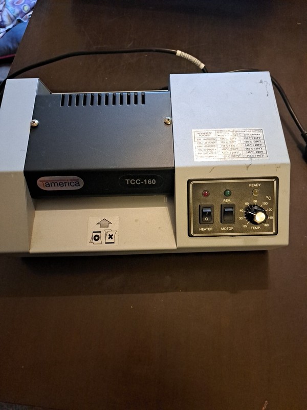 Tamerica TCC160 Heavy Duty Pouch Laminator (TCC160)