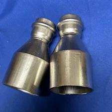 New Set of 2 Viega ProPress 316 Stainless Reducer 2” X 1”