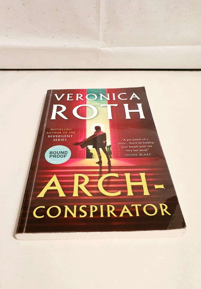 Rare Veronica Roth ARC Proof Arch-Conspirator & Waterstones When Among Crows - Image 2 of 4