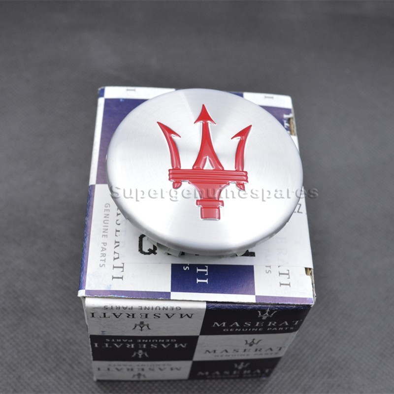 1X Genuine Maserati Granturismo Quattroporte Silver With Red
