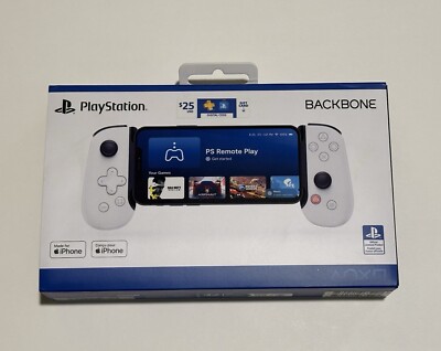 Backbone One (Lightning) PlayStation Edition Controller Open Box With $25 PS+ GC