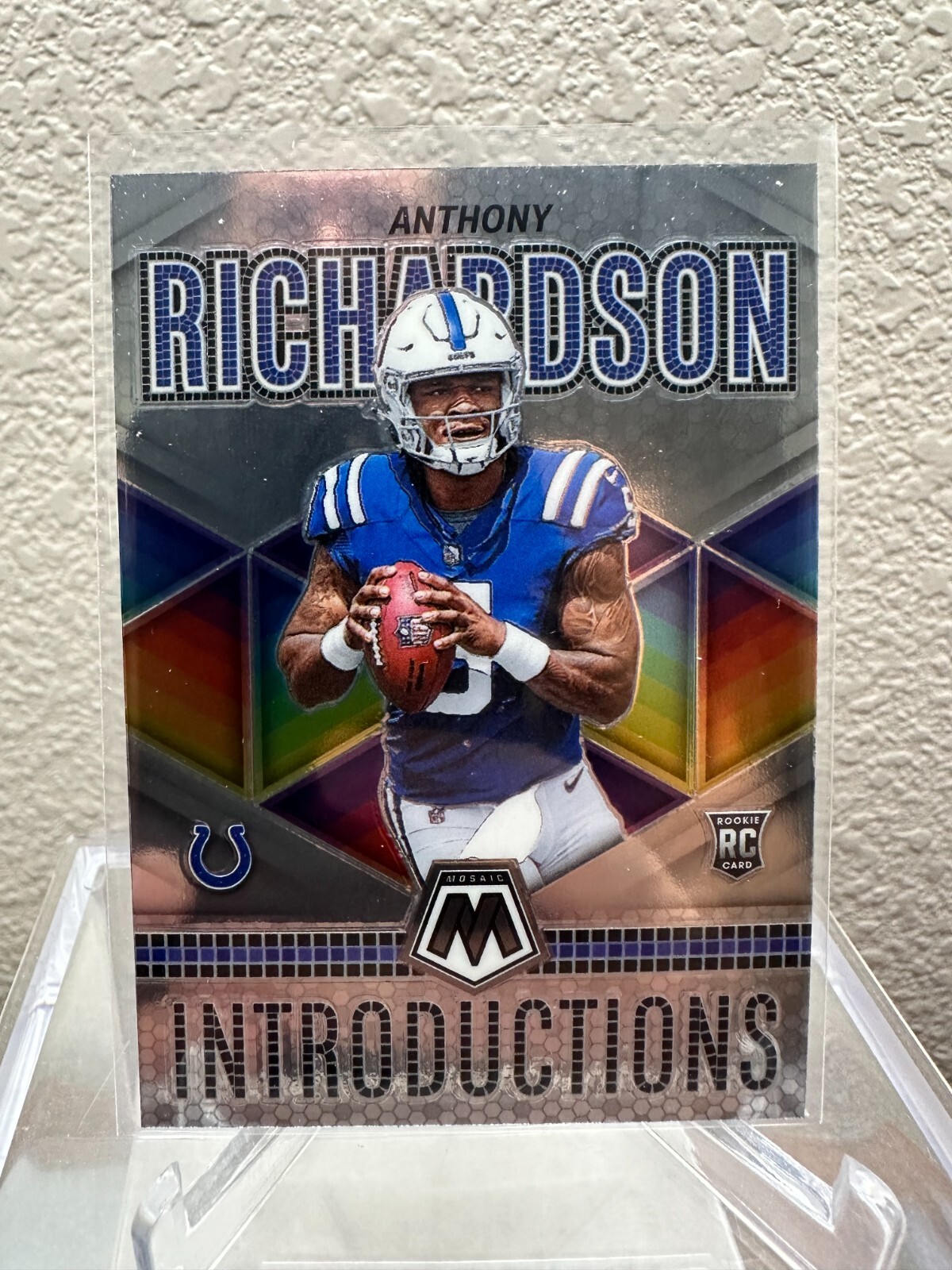 Anthony Richardson 2023 Panini Mosaic Rookie Introductions #I-3 Colts RC