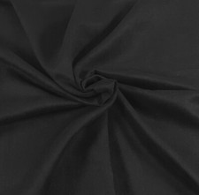 Black 2 Sided Micro Faux Suede Fabric by the Yard 240 GSM