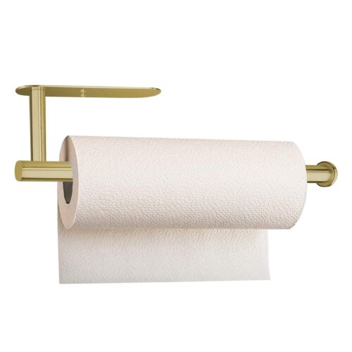 Paper Towel Holder Under Cabinet Wall Mount Paper Towel Rack Kitchen Paper Ho...