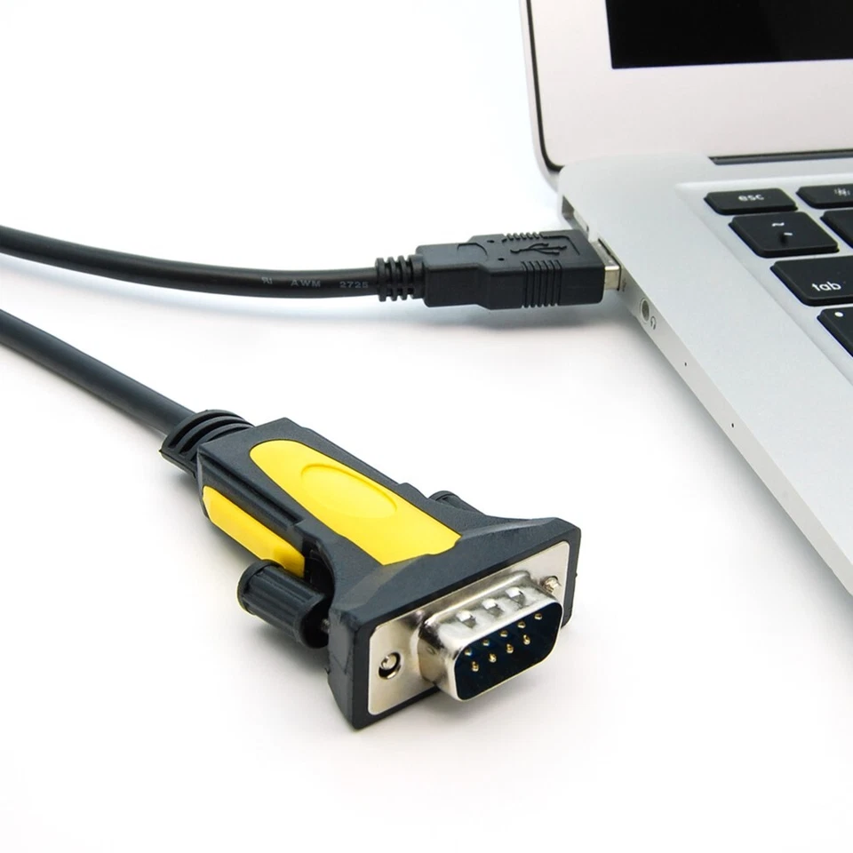 3.3FT USB to RS232 Serial Port DB9 Male Adapter Converter Cable PROLIFIC Chipset - Image 3 of 4