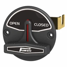 Flow-Rite MC-1-01-100 System 1 Actuator Open/Closed-Actuator, Black/White